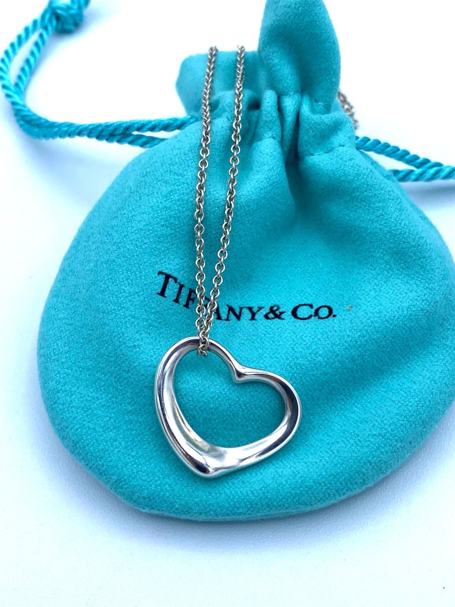 Thanks for the great review Pat Remler ★★★★★! etsy.me/42Bvhx5 #etsy #silver #heart #women #elsaperettitiffany #elsaperetti #tiffanyheart #openheartpendant #openheart #tiffanyandco