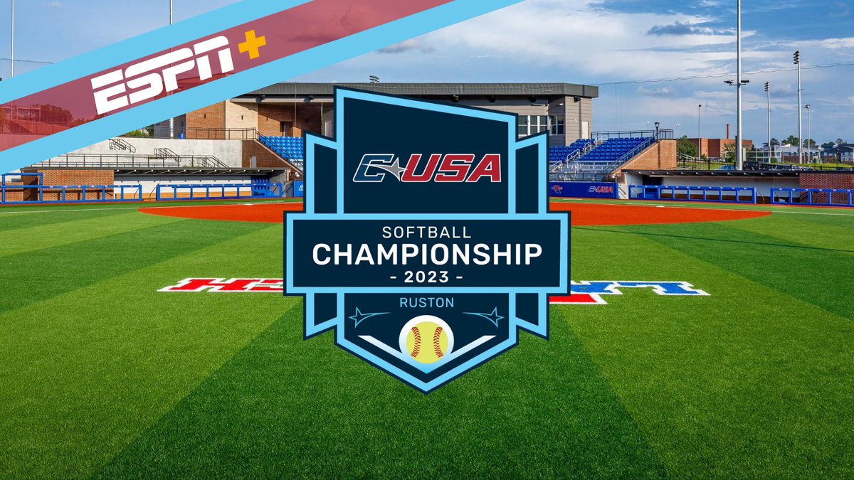 Conference 🥎 tournament week has arrived! Ruston-bound tomorrow for the <a href="/ConferenceUSA/">Conference USA</a> Softball Championship on <a href="/ESPNPlus/">ESPN+</a>.   

Our on-air team also includes <a href="/LATechMButler/">Malcolm Butler</a>, Lyn Rollins, and <a href="/MamaLuvsManning/">teddy allen</a>. Join us Wednesday, Thursday, and Friday.  

#CUSASB #NCAASoftball