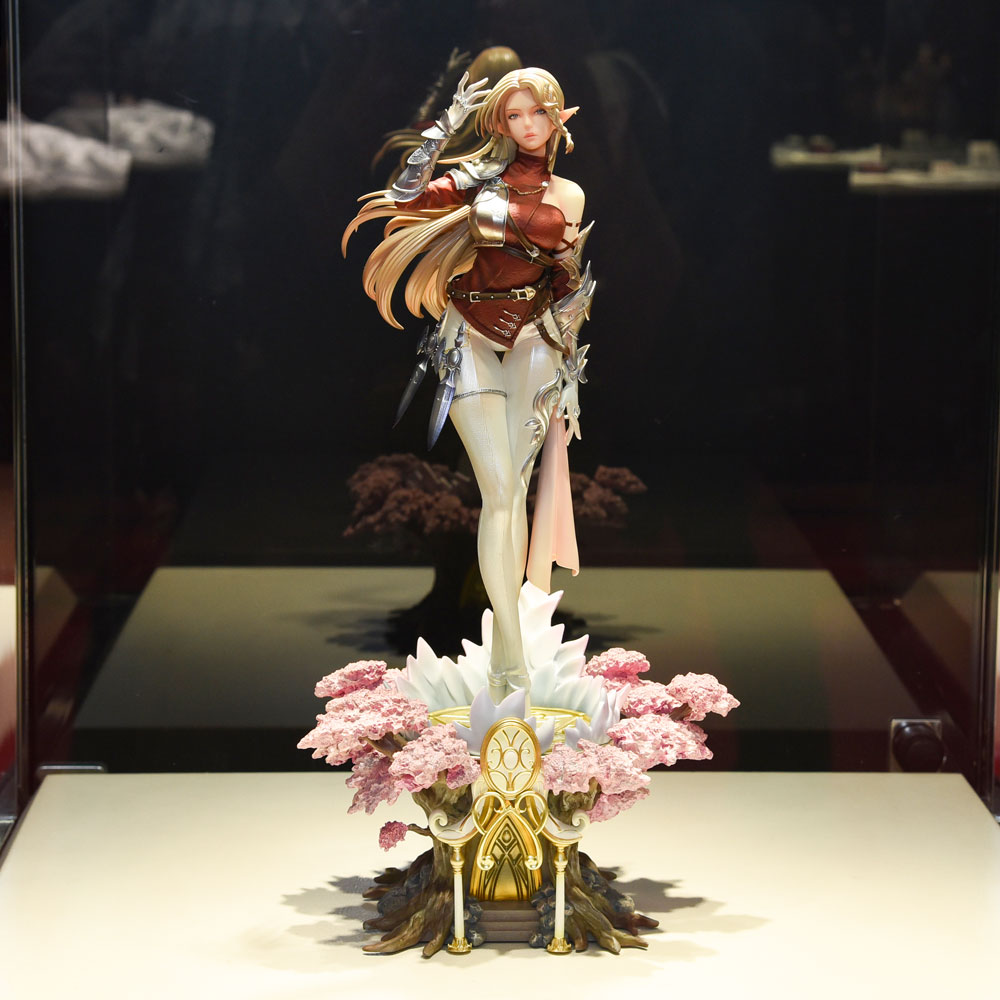AmiAmi_English's tweet photo. Raina &amp; Aria from Black Label by STAREXVA!!  

#BlackLabel #TokyoFigureSalon2023Spring #AmiAmiEventReport https://t.co/RQjhbHuTPI