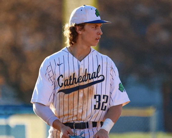 C_IrishBaseball's tweet photo. Congratulations to SS @KyussG2!Today, Gargett was voted the @IHSBCA District L Player of the Year! Looking forward to more time together and we have more work to do this season! ☘️⚾️ https://t.co/AoIHQrYsqH