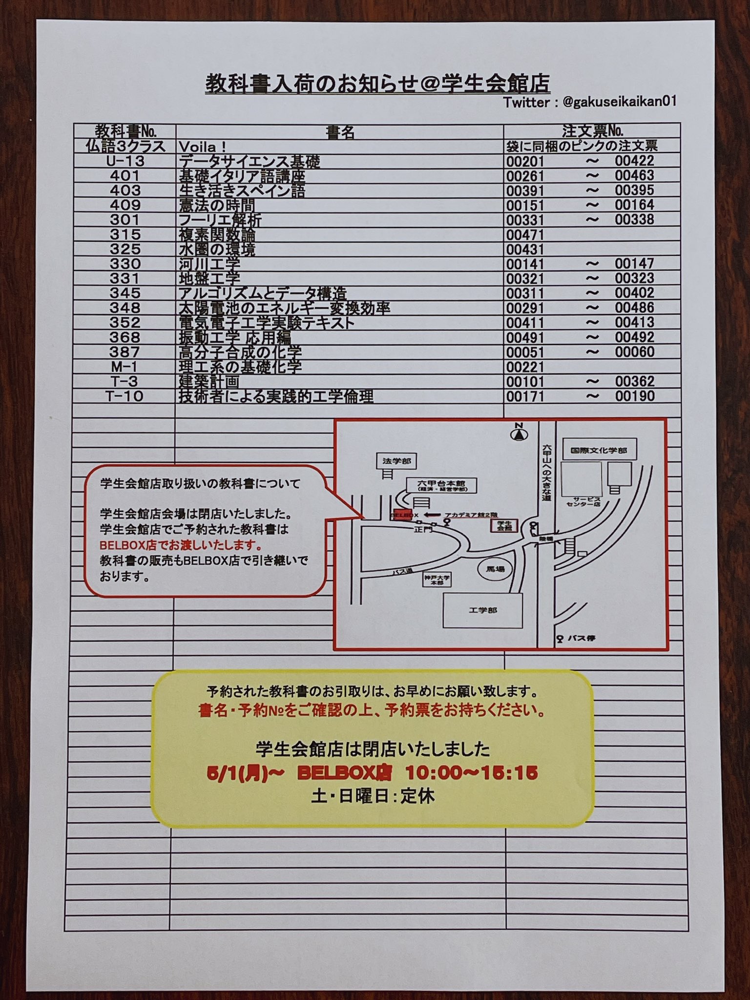 ショップレビュー ランキング 神戸大学生協 学生会館店(教科書販売)  X: على 語学+参考書