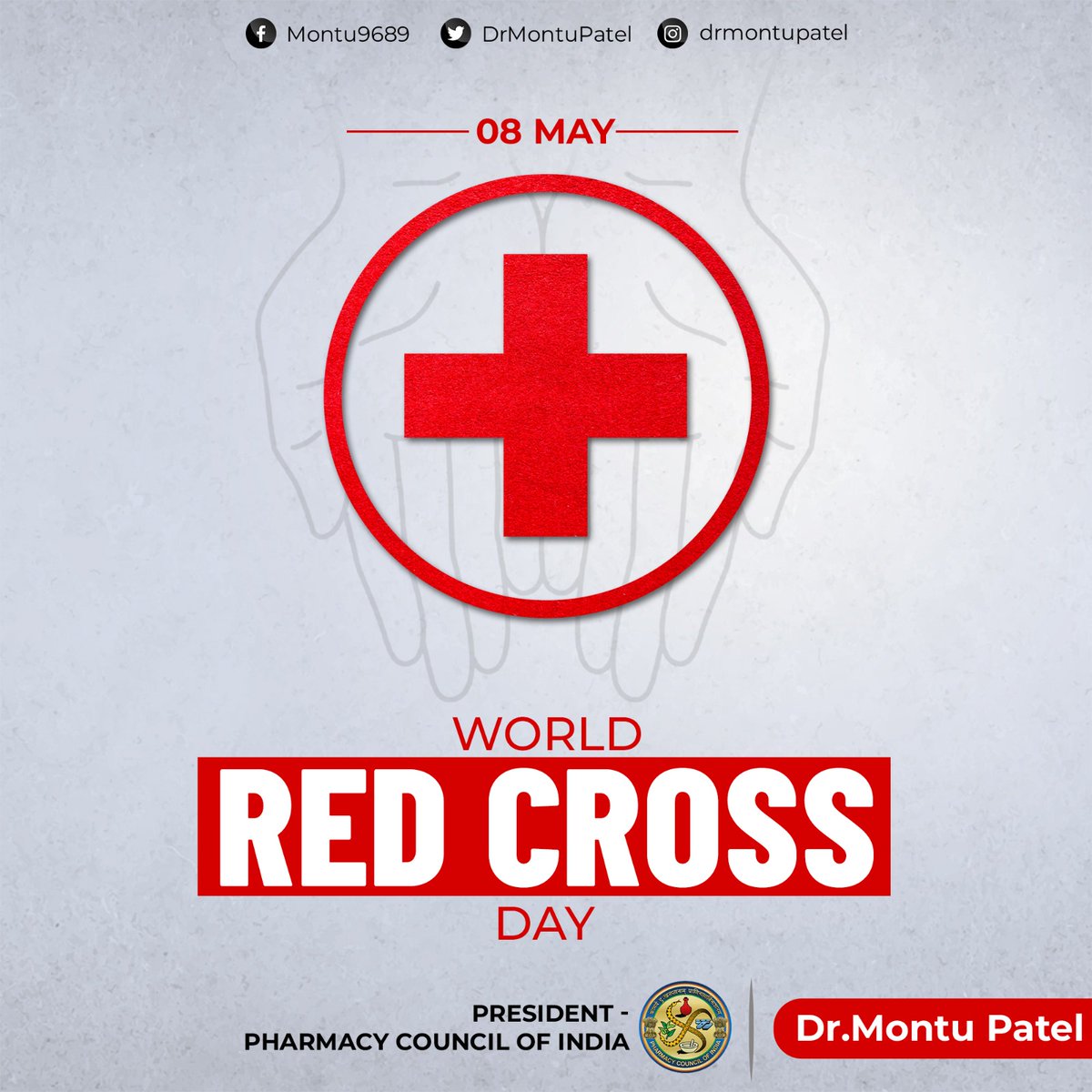 On the occasion of #WorldRedCrossDay , salute to all the Red Cross volunteers who help the needy in difficult times while upholding the values of humanity.