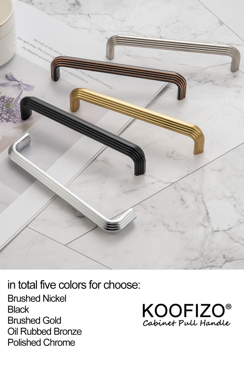 KoofizoHardware's tweet image. KOOFIZO 10-Pack Multi-Step Cabinet Pull
5 Inch/128mm Hole Centers, Solid Hardware for Kitchen Cupboard Door, Bedroom Dresser Drawer, Bathroom, Vanity, Wardrobe#cabinetpulls #drawerpulls #cabinethandle #furniturehandle #diy
amazon.com/dp/B0BD47HQR1