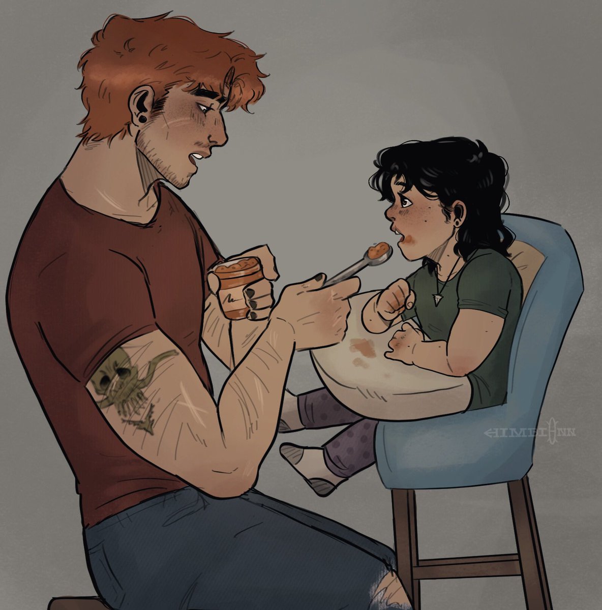 himbionn's tweet photo. My babygirl and his baby girl 🧎❤️
#DC #RoyHarper #Arsenal #LianHarper https://t.co/S7aUBTxwWv