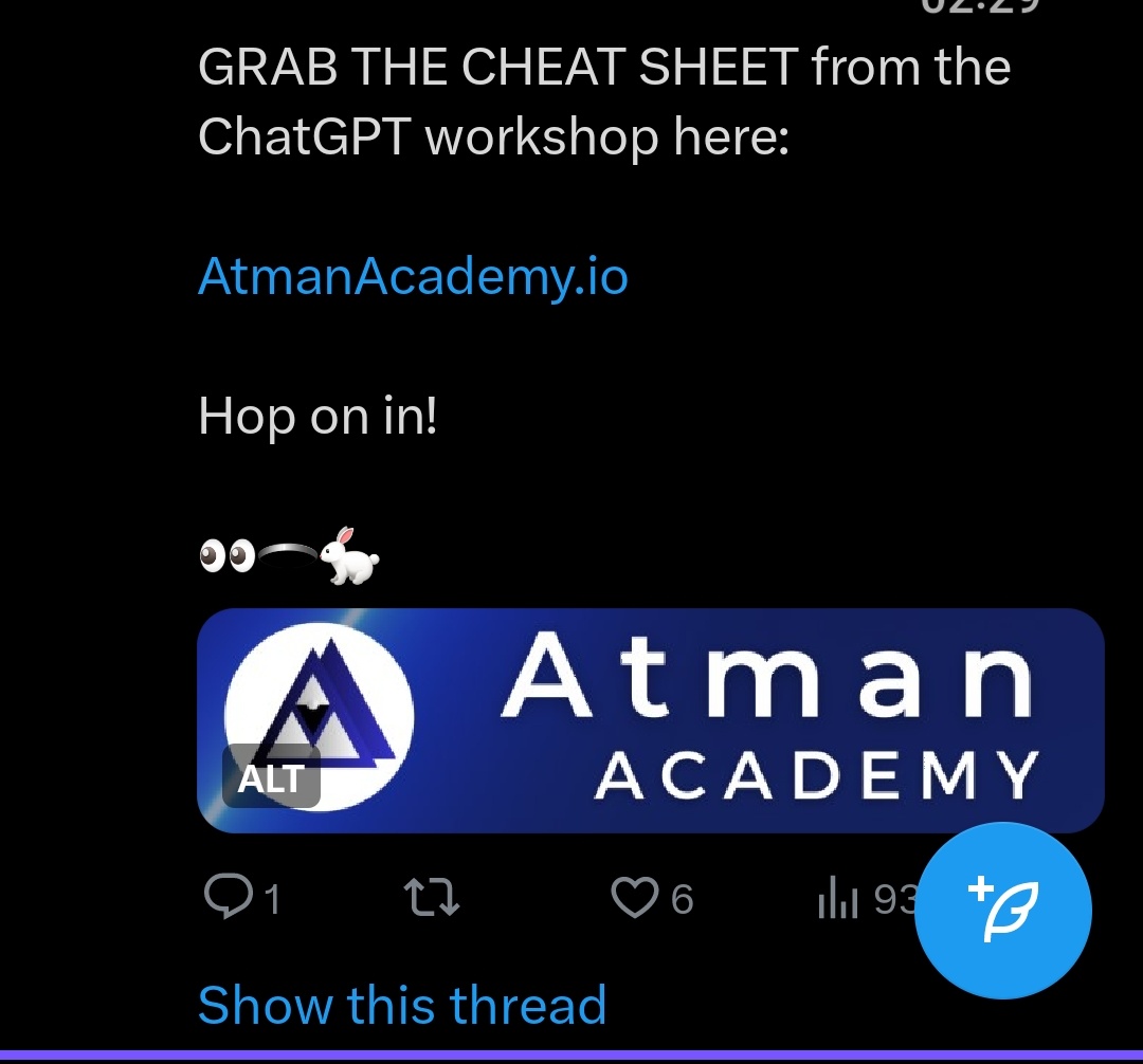 attractfund1ng's tweet photo. Relive all #100DaysofChatGPT by Professor @NFTMentis -
Explore: https://t.co/G1LccIcxvd https://t.co/C24m2svxVY
