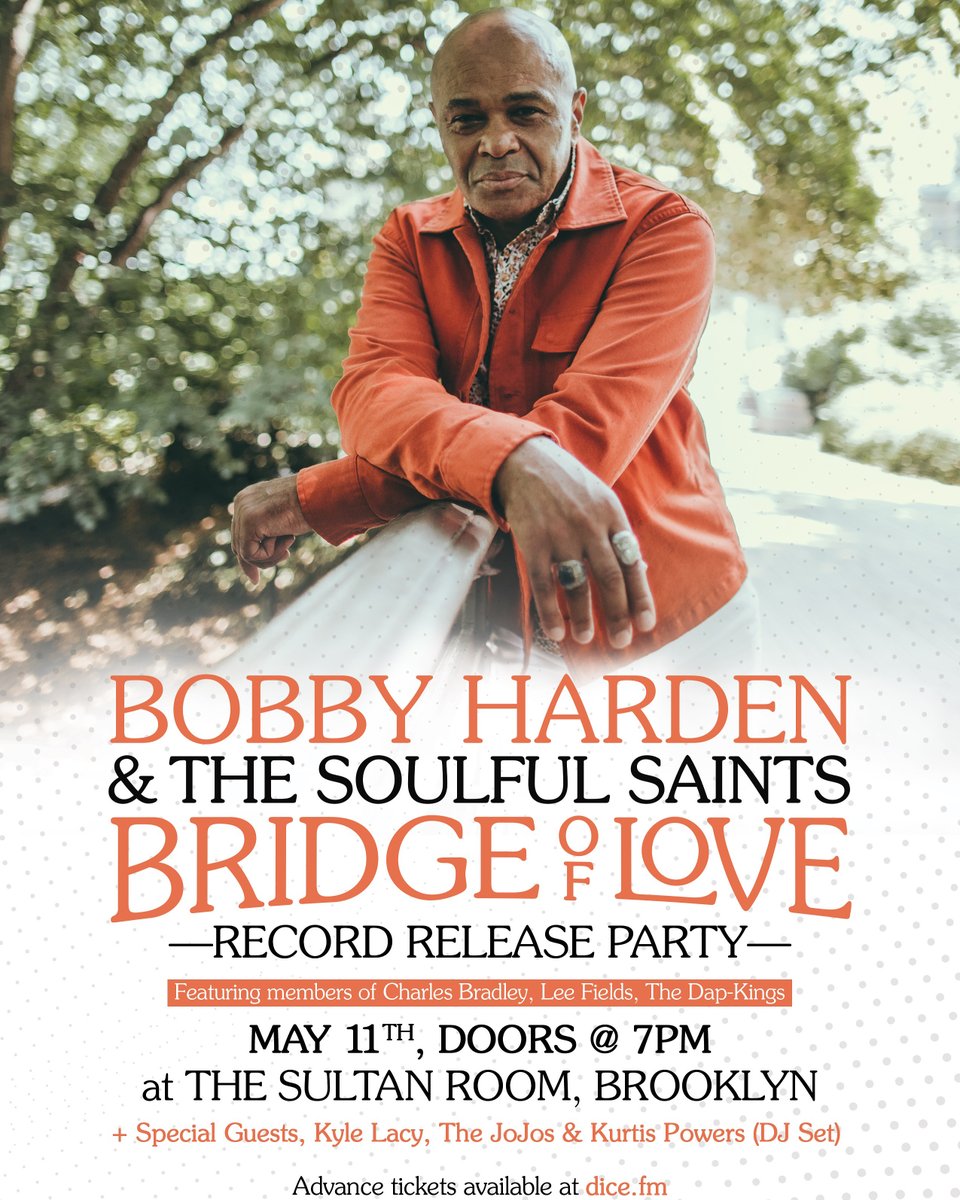 BLeeJrHarden's tweet photo. May 11th, Bobby Harden &amp; The Soulful Saints record release concert - https://t.co/uj6q7g5kbg https://t.co/zIXQDy52e8