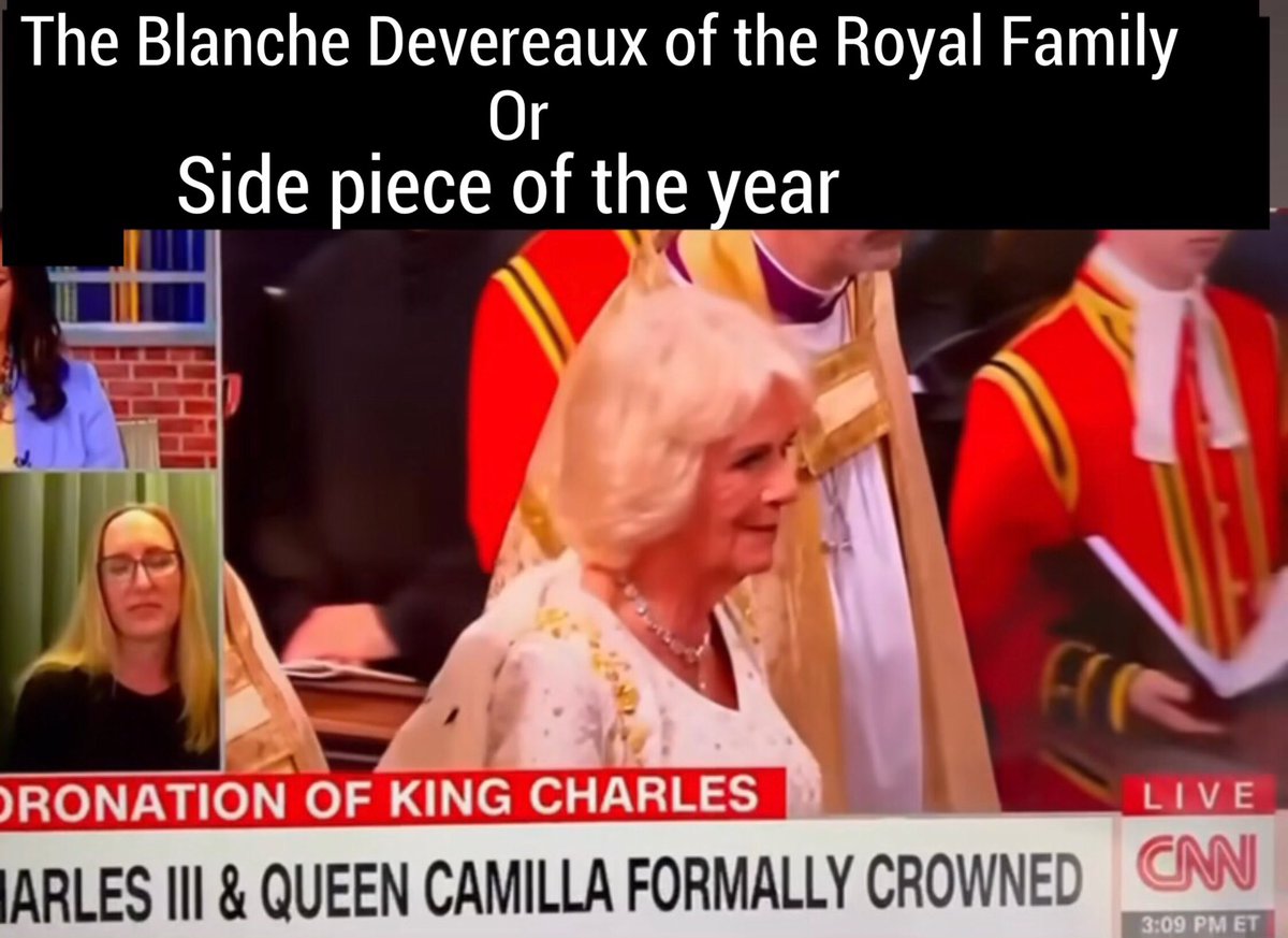 comicenp's tweet image. #royalfamily #sidepiece #blanchedevereaux #goldengirls