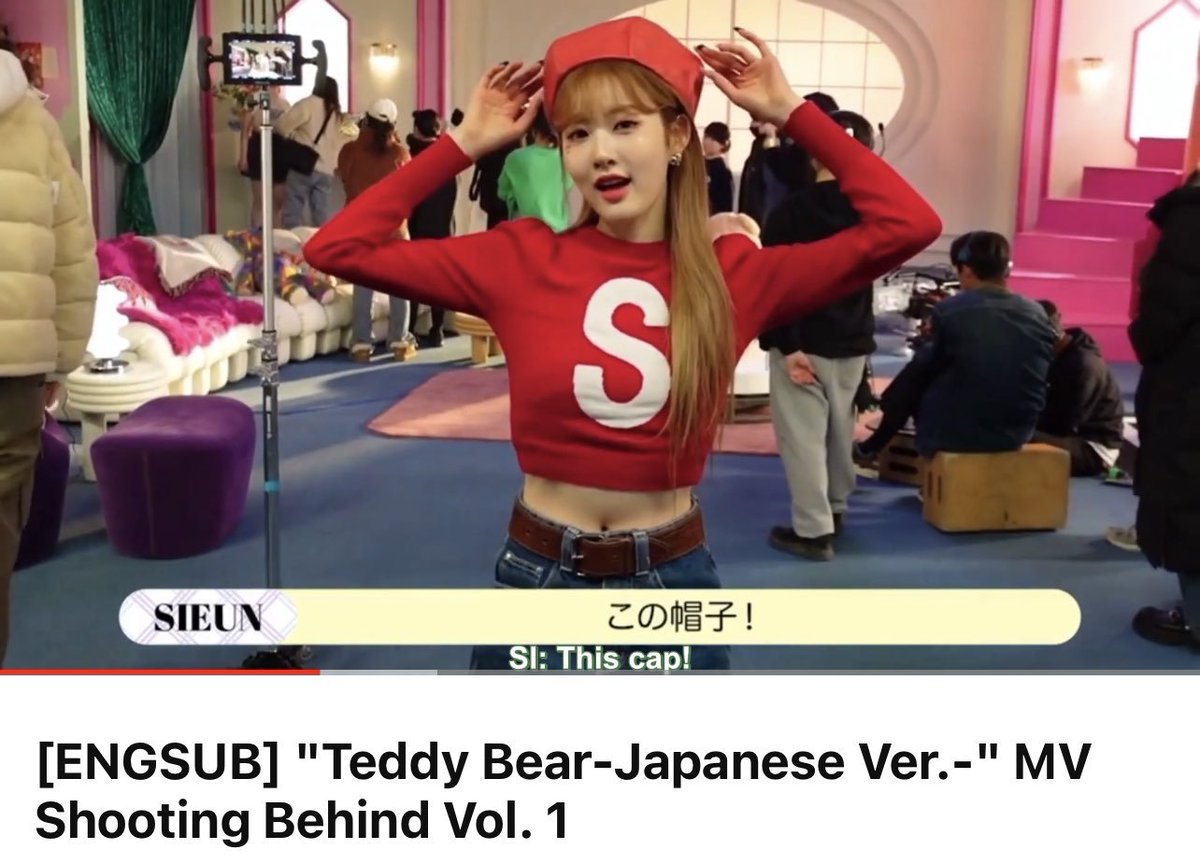[ENGSUB] "Teddy Bear-Japanese Ver.-" MV Shooting Behind Vol. 1

🔗: youtube.com/watch?v=mXUc8x…