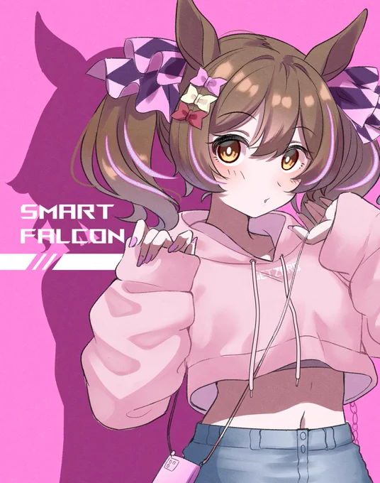 ギャルウィーク!(遅刻) #ウマ娘 #スマートファルコン #カレンチャン