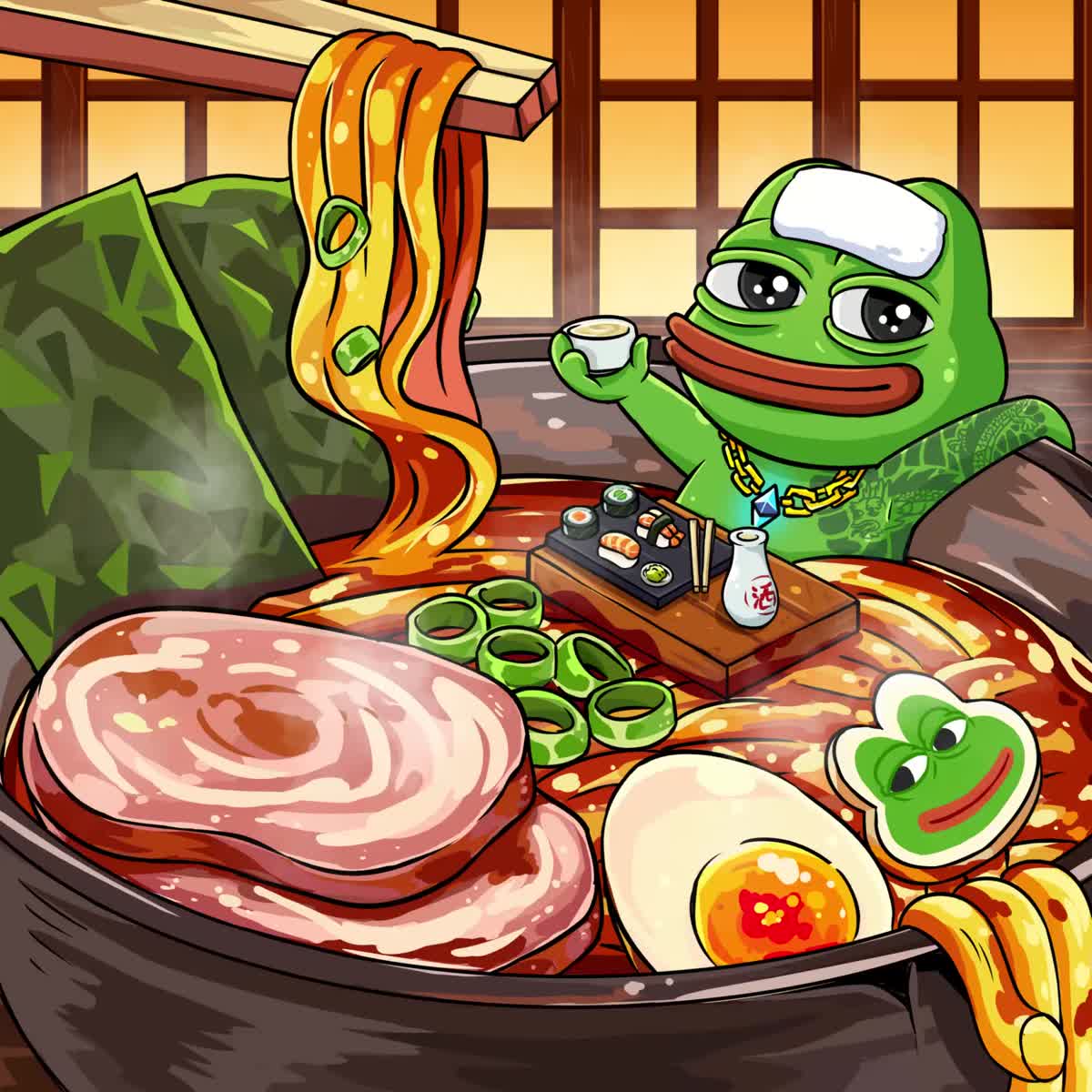 Pepez sleep pepez eat. Don't fade <a href="/rarepepe_dao/">Rare Pepe DAO 🟩</a> 🐸