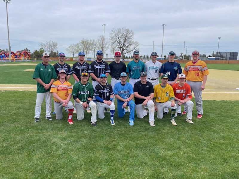 Winner/Colome Pheasants ⚾️ (@wcpheasants) on Twitter photo These 4 represented the Pheasants today in the Class B Amateurs vs Canaries game in Humboldt. Class B fell short with a 10-4 loss. <a href="/chandler_bakley/">Chandler Bakley</a> 1B 1RBI👨🏻🦰<a href="/Drew_DeMers/">Drew DeMers</a> added 2 walks 👀 <a href="/c_hop9/">Connor Hopkins</a> 1IP 2K 🔥 <a href="/reed_harter2/">Reed Harter</a> 2B and a solo homer 💣 Great day for baseball! #gococks #KG3 These 4 represented the Pheasants today in the Class B Amateurs vs Canaries game in Humboldt. Class B fell short with a 10-4 loss. <a href="/chandler_bakley/">Chandler Bakley</a> 1B 1RBI👨🏻🦰<a href="/Drew_DeMers/">Drew DeMers</a> added 2 walks 👀 <a href="/c_hop9/">Connor Hopkins</a> 1IP 2K 🔥 <a href="/reed_harter2/">Reed Harter</a> 2B and a solo homer 💣 Great day for baseball! #gococks #KG3