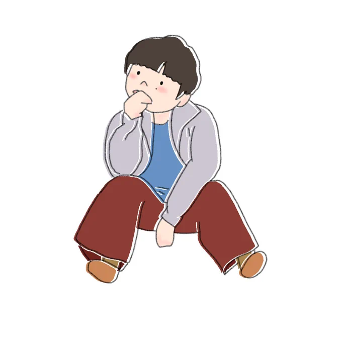 ひとつずつ!  #内田雄馬 #イラスト #ファンアート