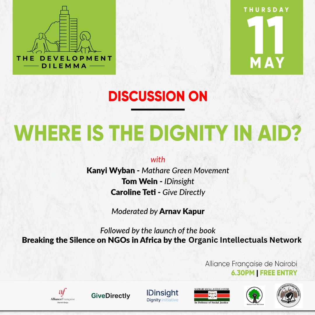 wybanmusic's tweet image. Aid should not only focus on meeting people's basic needs, but also empowering them to retain their dignity, make their own choices and be in charge of their own lives. Join us in this conversation by @dev_dilemma at @afnairobi on Thursday, alongside @tom_wein &amp;amp; @caroline_teti
