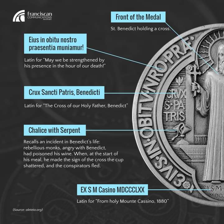 OfficialSamTife's tweet photo. In the movie "The Popeβs Exorcist"
Fr. Gabriele Amorth was using the Medal of St. Benedict.
What does the Medal of St. Benedict mean?
#ThePopesExorcist #stbenedict #exorcist #catholic #CatholicTrivia #DidYouKnow https://t.co/jYMhr88jkz