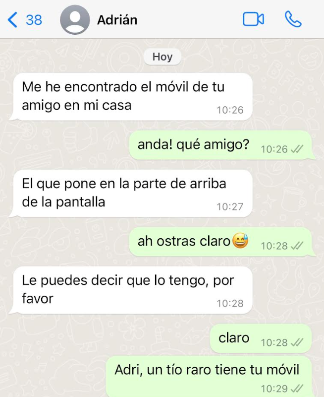 Tenía que compartir esto con vosotros.
