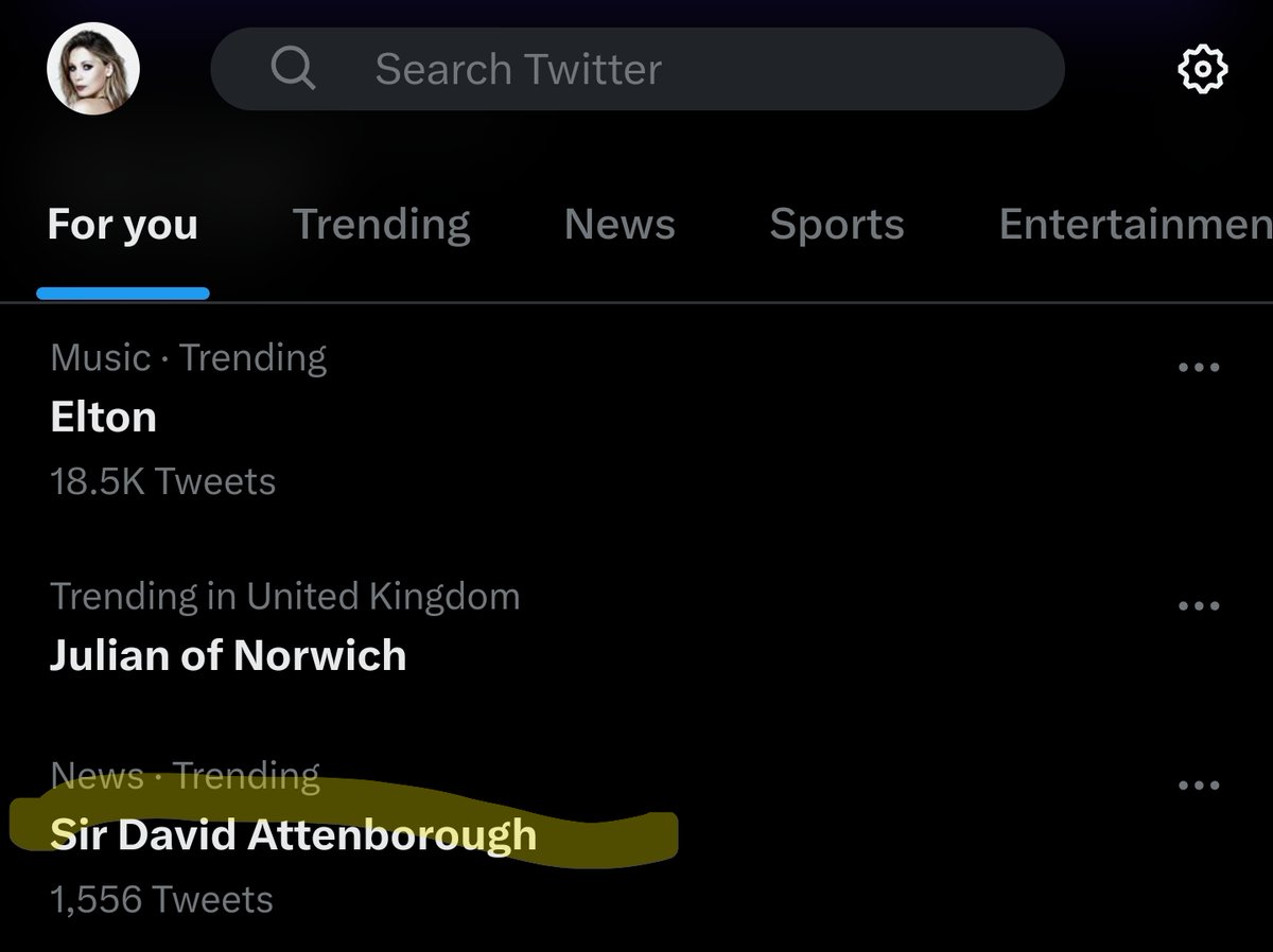 I saw this and nearly freaked out!

Luckily, it's for a good reason - #HappyBirthday, #SirDavidAttenborough. You sir, are an inspiration and a beautiful human being. 🙏