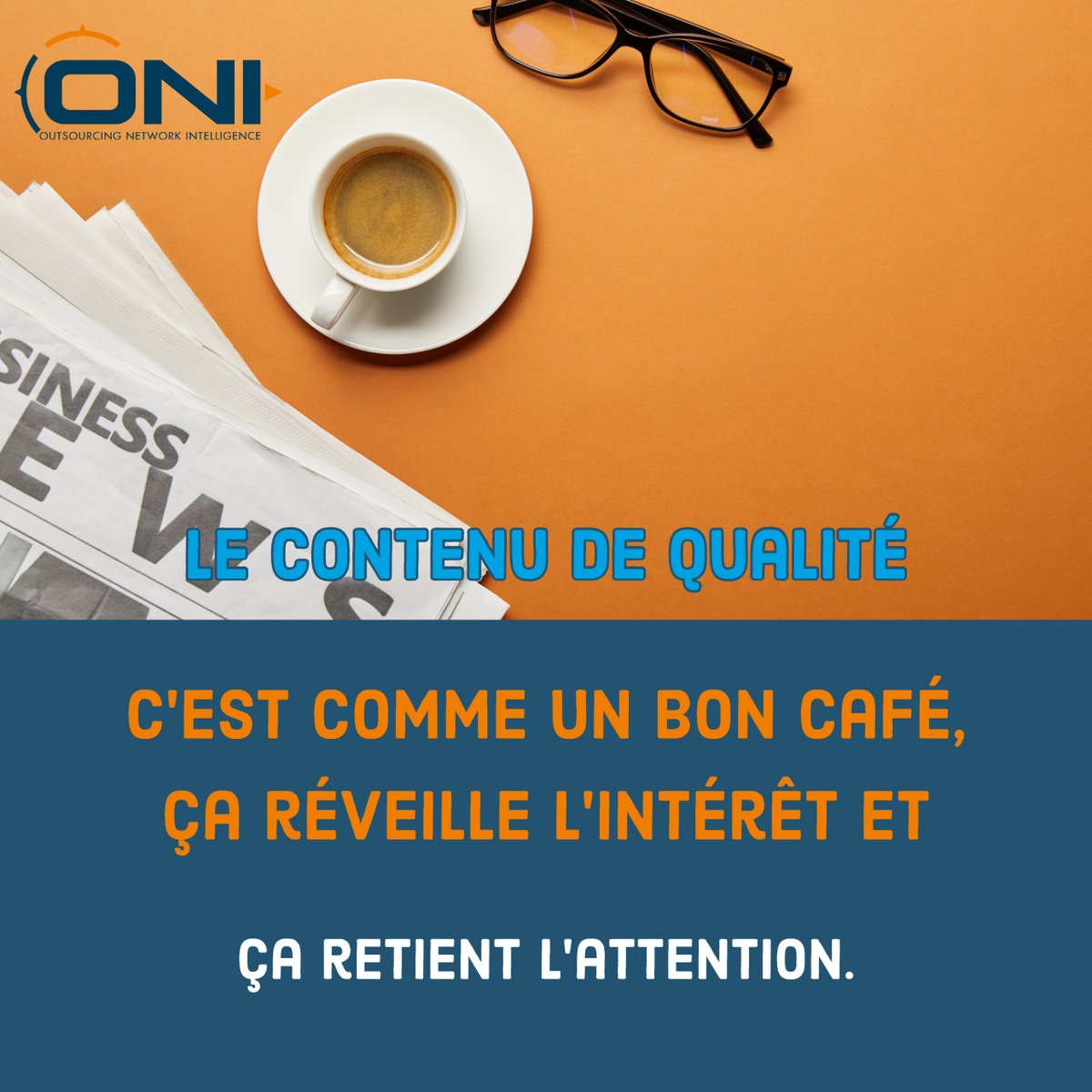 MobilMarketing2's tweet image. RT @oni_sas: "Le contenu de qualité, c'est comme un bon café : ça réveille l'intérêt et ça retient l'attention." ☕

#contentmarketing #businesshumor #inboundmarketing
