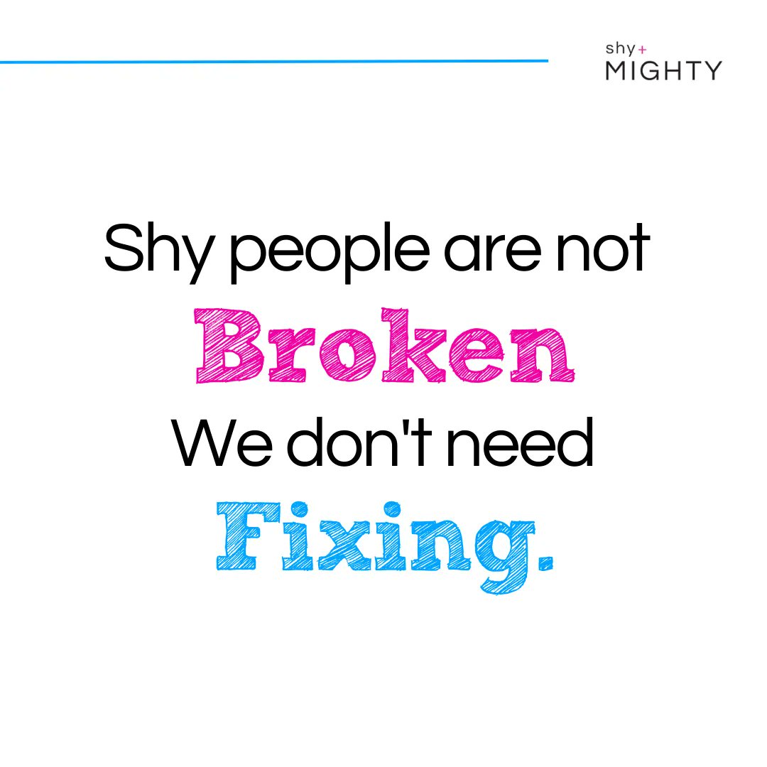 Nadia Finer - founder of Shy and Mighty tweet media