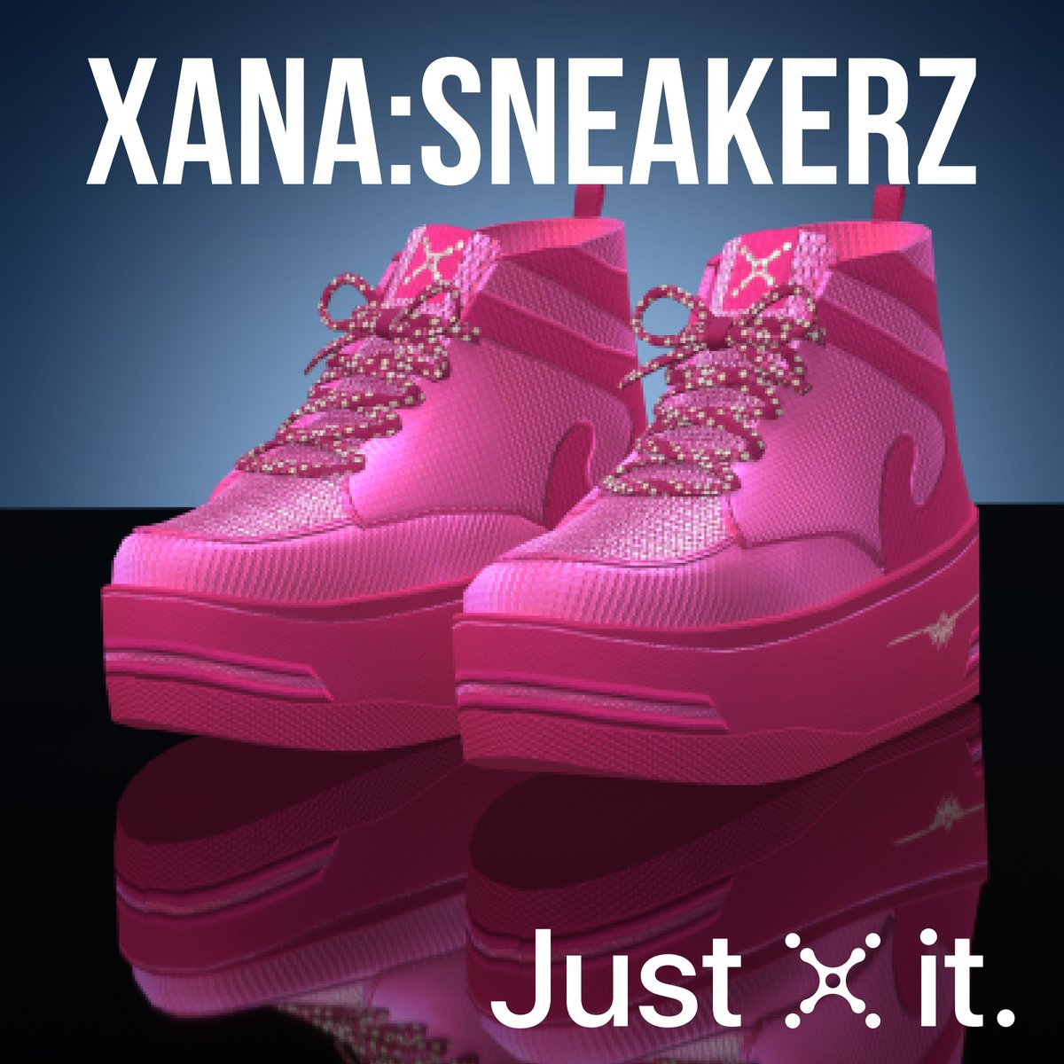 xana_net's tweet photo. 👟XANA: Sneakerz are the super rare limited edition of #XANA wearable

👉 These Pink sneakers in XANA offer a cool &amp; stylish option for virtual fashion. Get them exclusively by participating in $XETA and land staking

👇Join now to get yours

🔗https://t.co/EQao2fLvrI

#Metaverse https://t.co/YDuUGbf9Zj