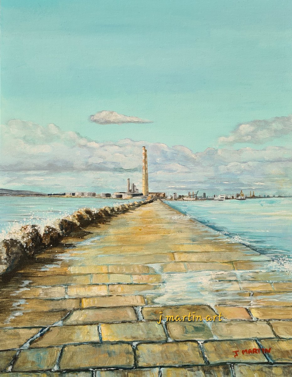 jackiemartinart.com

#dublin #poolbegchimneys #poolbeglighthouse #dublinwalk #artistontwitter