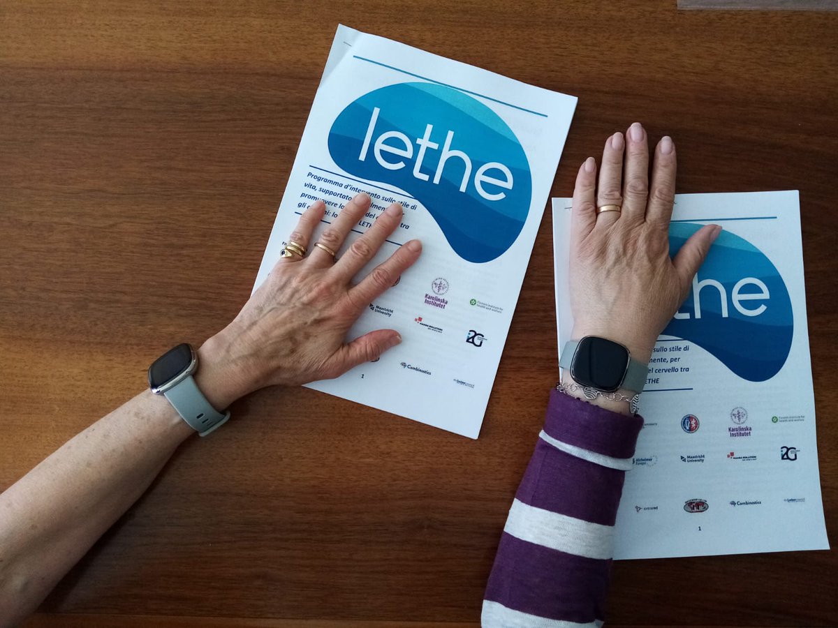 ✅Thecnical visits of the #letheproject continue!
Each participant is explained the Lethe protocol and how the Lethe app works synchronised with their fitbit device.⌚