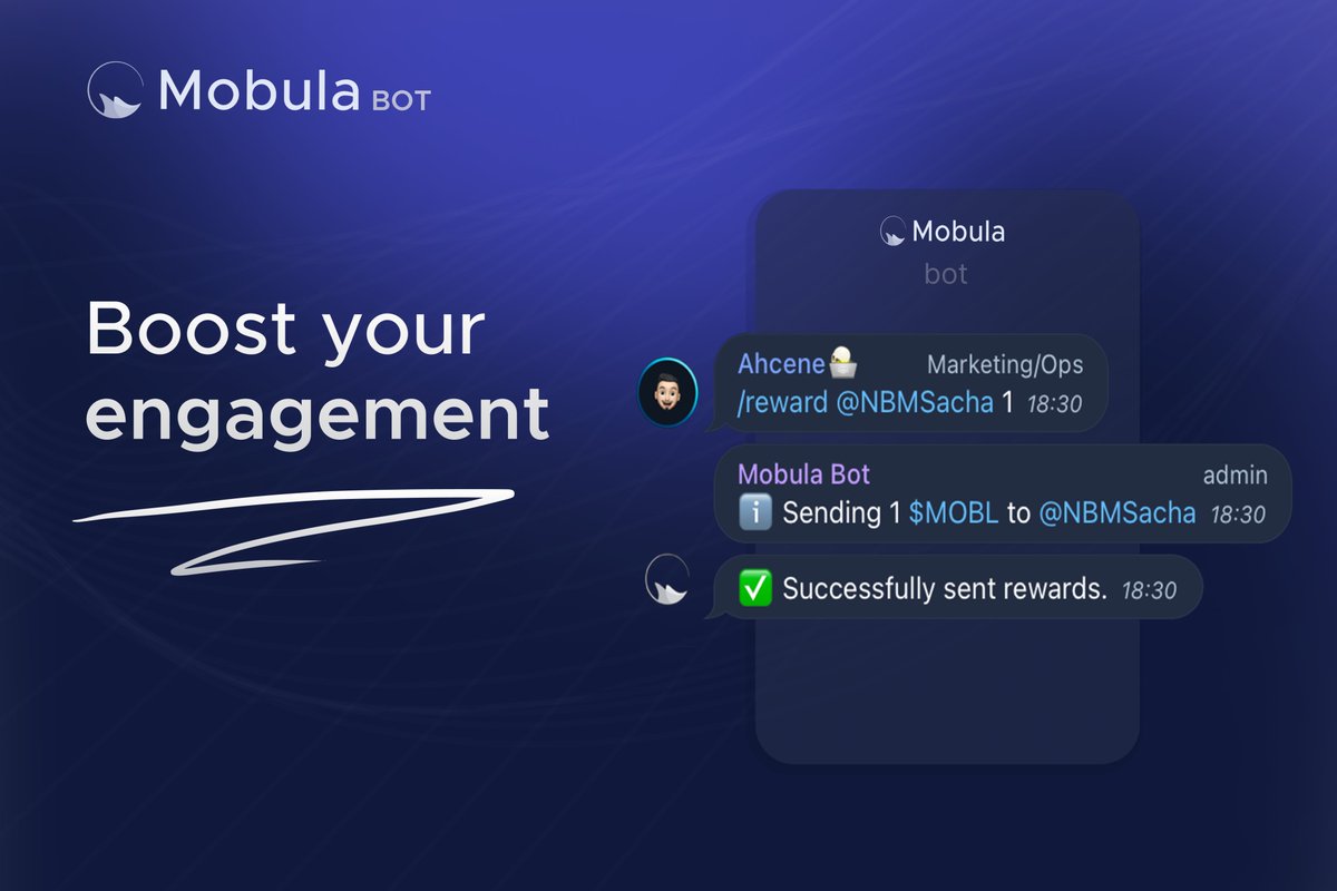 Mobulaio's tweet photo. The Mobula Bot is live on Smoothie!🍹@withsmoothie

🗳️ It's time to vote!

To make things even more exciting, you will earn MOBL for your support!

1️⃣ Connect your wallet on: https://t.co/1uVZzEwPBa

2️⃣ Vote for Mobula Bot: https://t.co/x1poyjh6ik

3️⃣ Capture a screenshot of your vote and comment

4️⃣ Share it on Telegram: https:/t.me/MobulaFi

Let's win the first place 🏆