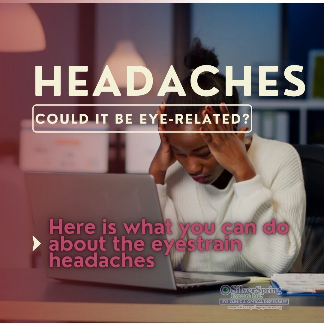 SilverspringEye's tweet photo. Some eye conditions cause headaches like eye strain, dry eye, injury to the eye, some eye diseases, uncorrected vision, wearing incorrect prescriptions etc.
Is your headache eye-related? 
👇
https://t.co/D40hmrAVFp

#digitaldevices #eyestrain #headaches #optometrist #eyeexam https://t.co/MoECuogDGb