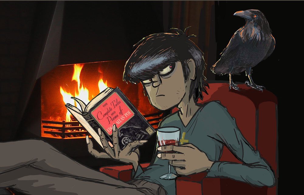 thatonemoonbat's tweet photo. Can we discuss the love between Murdoc and Cortez?!This is so sweet,that bird was his baby!π₯Ήπ He looked so happy~
#RIPcortez #murdocniccals #gorillaz https://t.co/fFh9QI5yAw