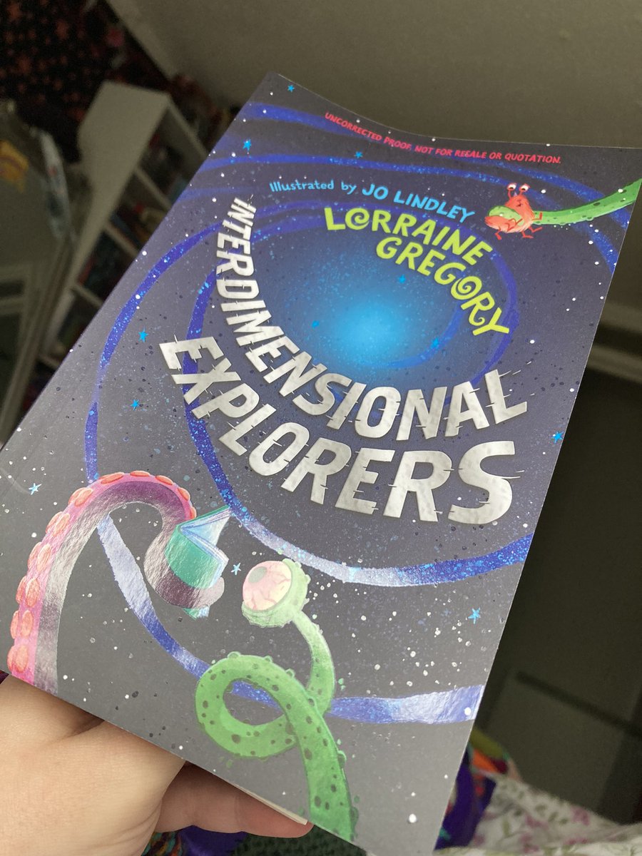 Started this this morning… I’m half way through and I’m having so much fun! Travelling dimensions! Creepy alien humans! Lost property! Thanks so much @FarshoreBooks for this copy of #InterdimensionalExplorers by @authorontheedge and @archistrator!
