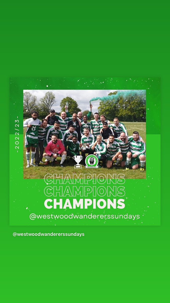 Westwood Wanderers Sunday tweet media