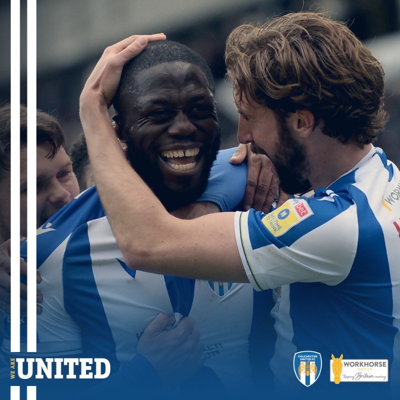 ColU_Official's tweet photo. 👏 We're expecting a crowd of almost 𝟳,𝟬𝟬𝟬 this afternoon - make sure you leave plenty of time to get into the stadium! 

#ColU | #WeAreUnited