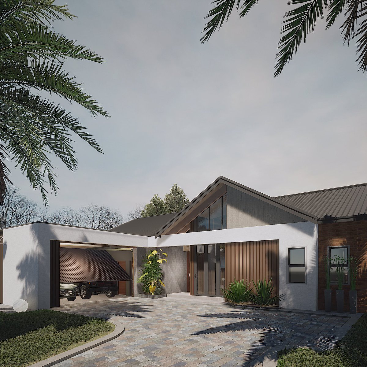 BennyTinashe's tweet photo. I’m happy to share snippets of our design intentions for a renovation project in Bluffhill, the intentions being to add a few more spaces and improve outlook. https://t.co/LO4uC8VRg2