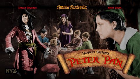 Cudtz's tweet photo. I  just watched a really early version of Peter Pan (like almost a hundred years old).  A silent movie with Peter Pan played by a girl and Tinkerbell as a brunette from 1924 so #preDisney

Looking on IMDB Peter Pan was played by girls in at least 2 movies.https://t.co/gkVOqah4i8 https://t.co/UFPj22E0bu