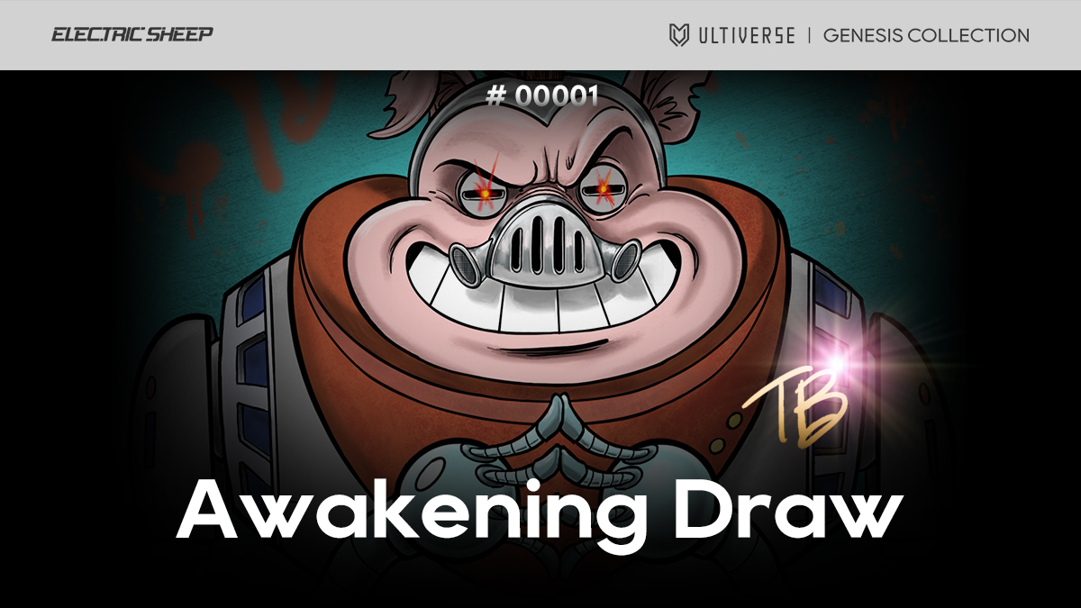 Prepare for ES "Awakening" Carnival draw 🎡 to win one of Legendary designer collab NFT-"ES Cyber Pig."

📸 Screenshot accumulated SOUL &amp; post on Twitter 🔖 Tag #Ultiverse #ESlv2 #ElectricSheep
🎁 Claim draw spot on Mission Runner
🔗mission.ultiverse.io/t/ZXN8MTY4MzUx…

⏰🔚 June 8th

#HODL