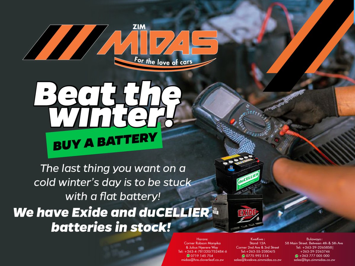 The best time to replace your car battery is before you need to. Visit our team in-store to assist you with our wide range of new quality car battery options at affordable prices. Ready to assist you with a wide range of automotive parts, spares & accessories. OPEN 6 days a week