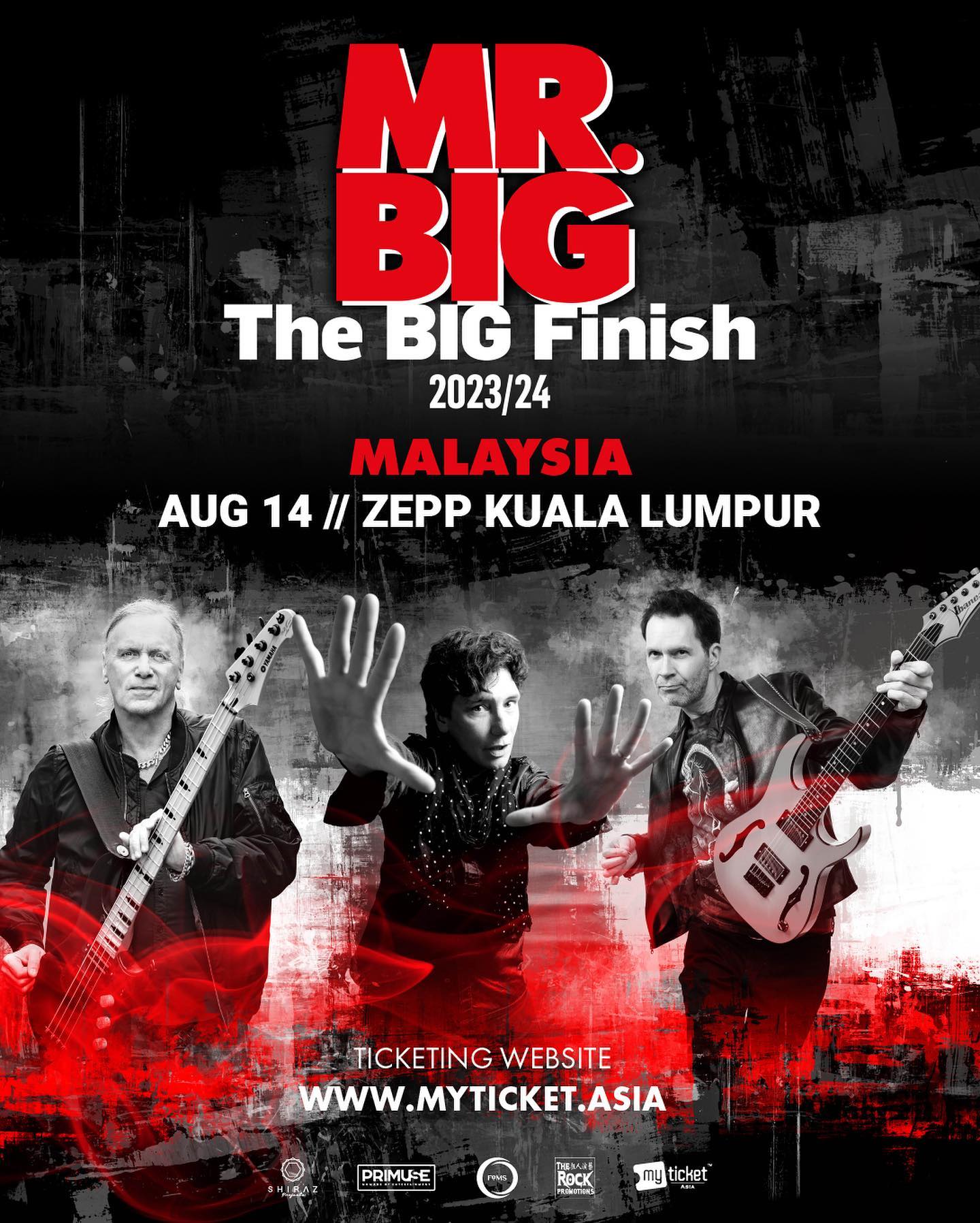 MR. BIG The BIG Finish 2023 in Kuala Lumpur (Tickets)