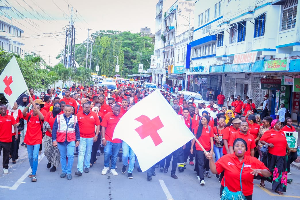 Marking the World Redcross Day and Red Crescent Day We Started A Walk From Koblenz Hall To Serani Grounds #FromTheHeart001 #FromTheHeart