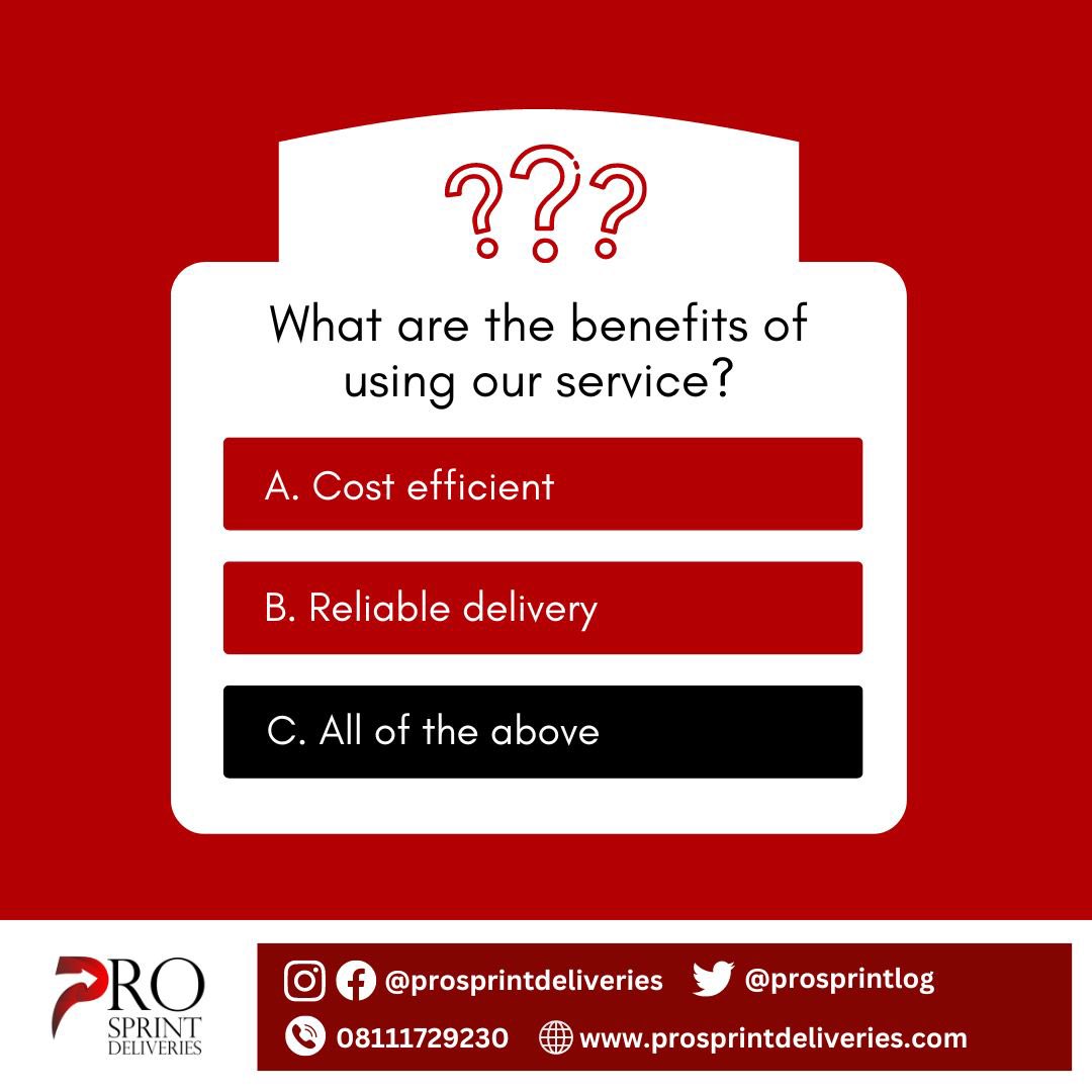 that’s cost efficient 

Enjoy Hassle-free delivery service that saves you time and effort!

Trust us to get your packages delivered on time, every time.

Send us a  DM today to get started 

We’ve got you covered 

#deliveryserviceinlagos #logistics #cargo #shippingservice