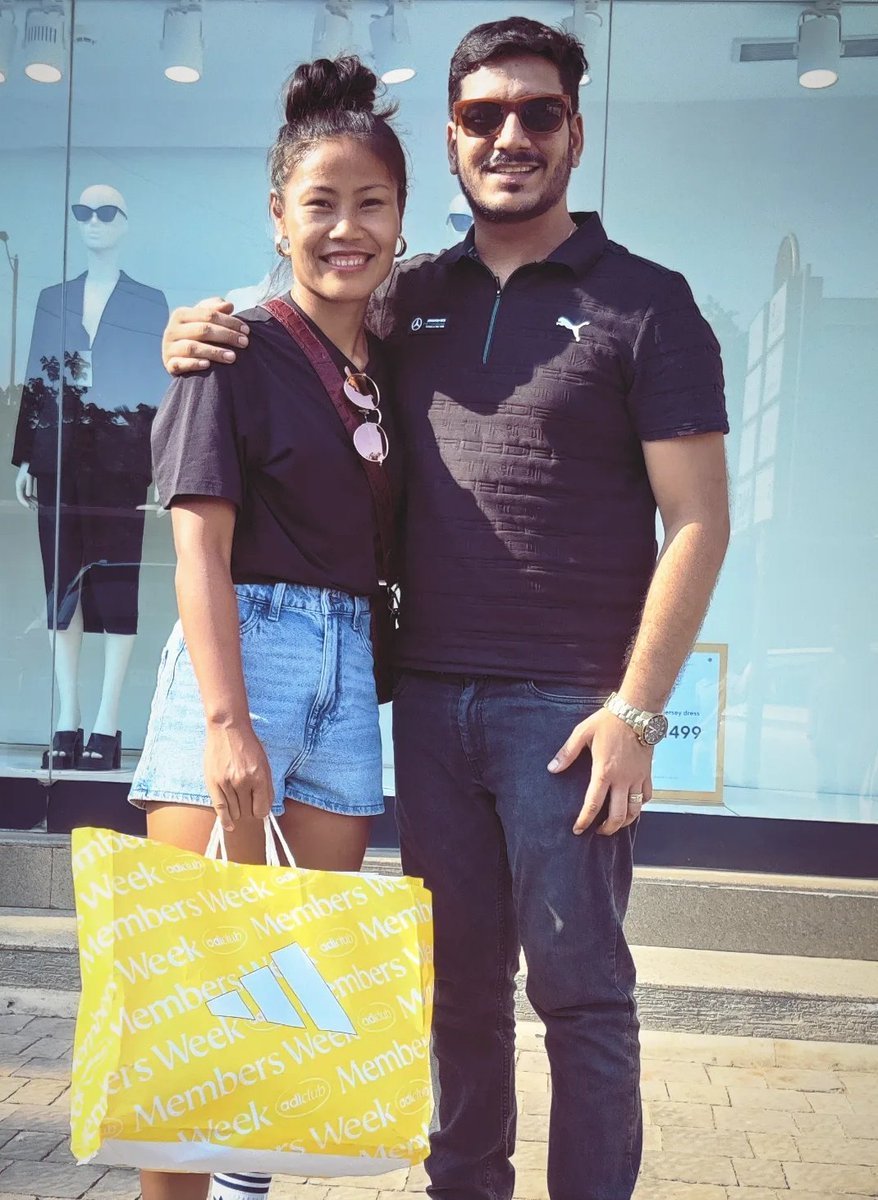 Always a pleasure to meet my favourite player and icon for womens football <a href="/AshalataDevi4/">Ashalata Devi official</a> 
#IWL #indianwomensfootball #football #football <a href="/adidasfootball/">adidas Football</a> <a href="/adidas/">adidas</a> <a href="/athletestodayIn/">Athletes Today</a>