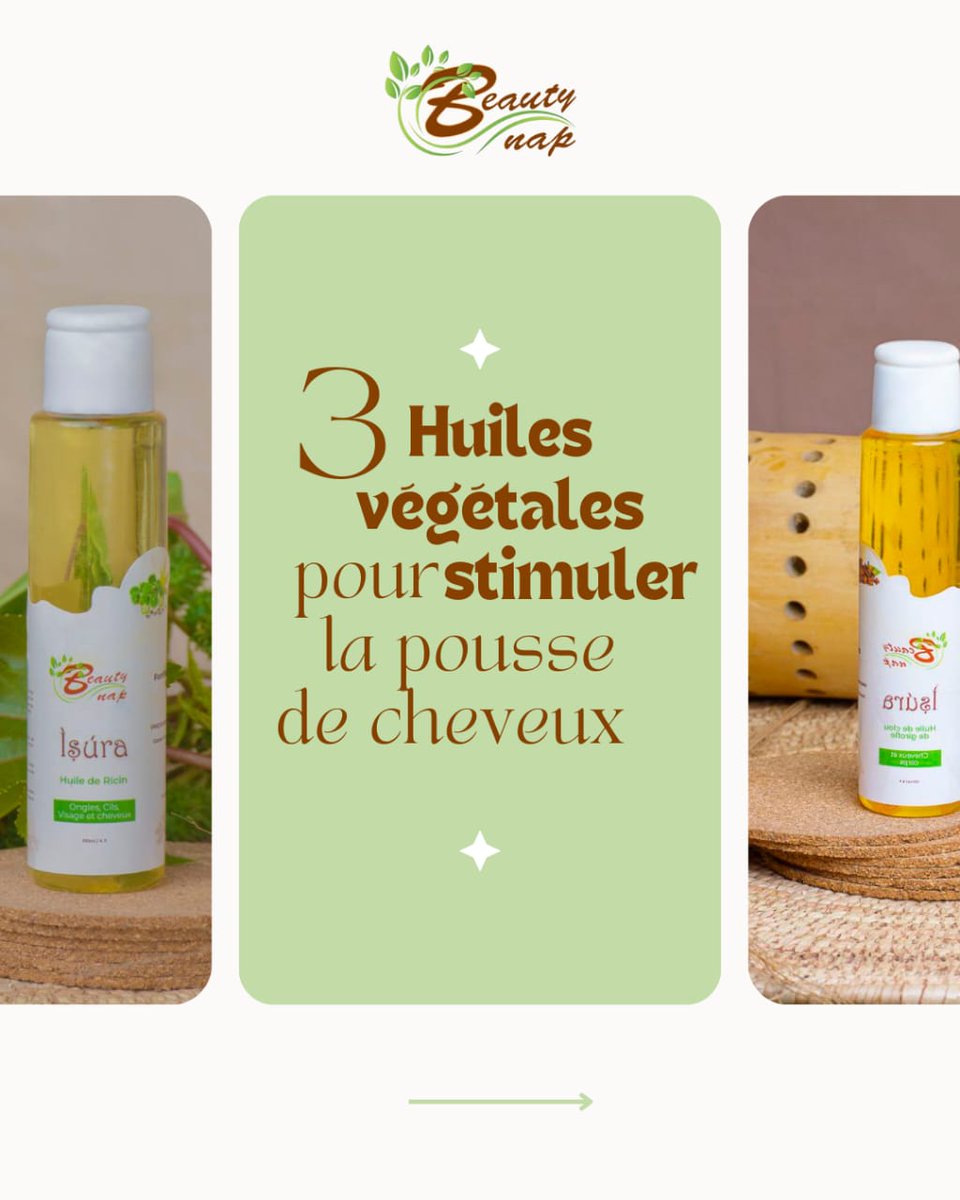 NapBeauty's tweet photo. Avoir de longs et beaux cheveux est un objectif capillaire de bon nombre de femmes.
Nous avons une sélection de 3 Huiles végétales qui peuvent stimuler la pousse de vos cheveux ! 

L'huile de Café Vert
L'huile de Ricin
L'huile de Clou de Girofle

Swippez pour les  découvrir https://t.co/ddgNtDsMrv