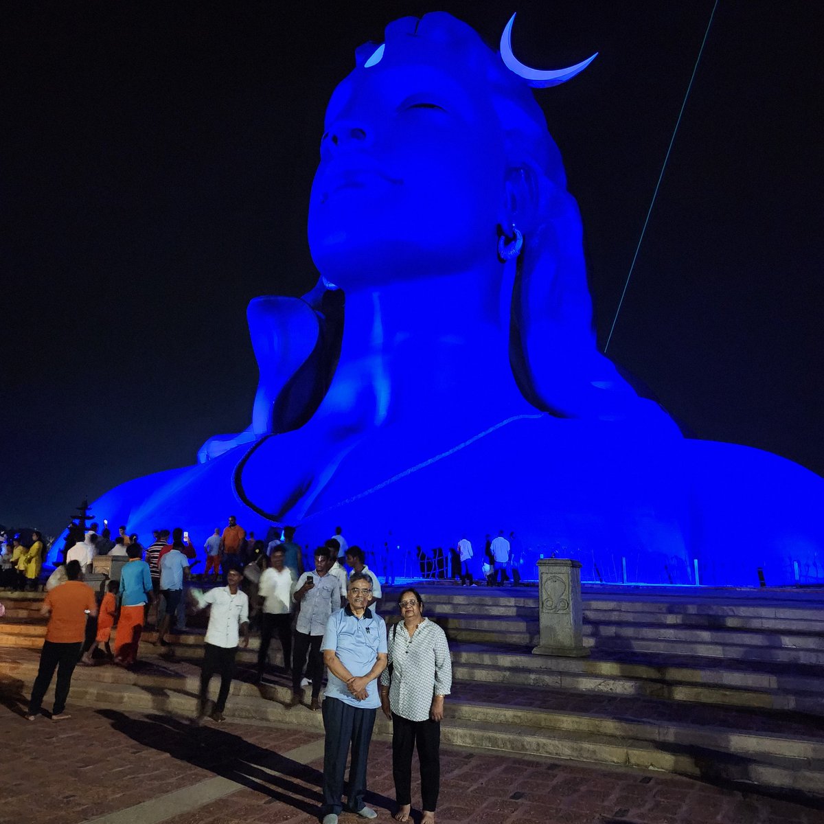 Dr Akhilesh Gupta on Twitter "The Adiyogi statue at ishafoundation