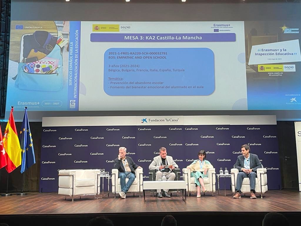 Projet Erasmus EOS: Empathic and Open School tweet media