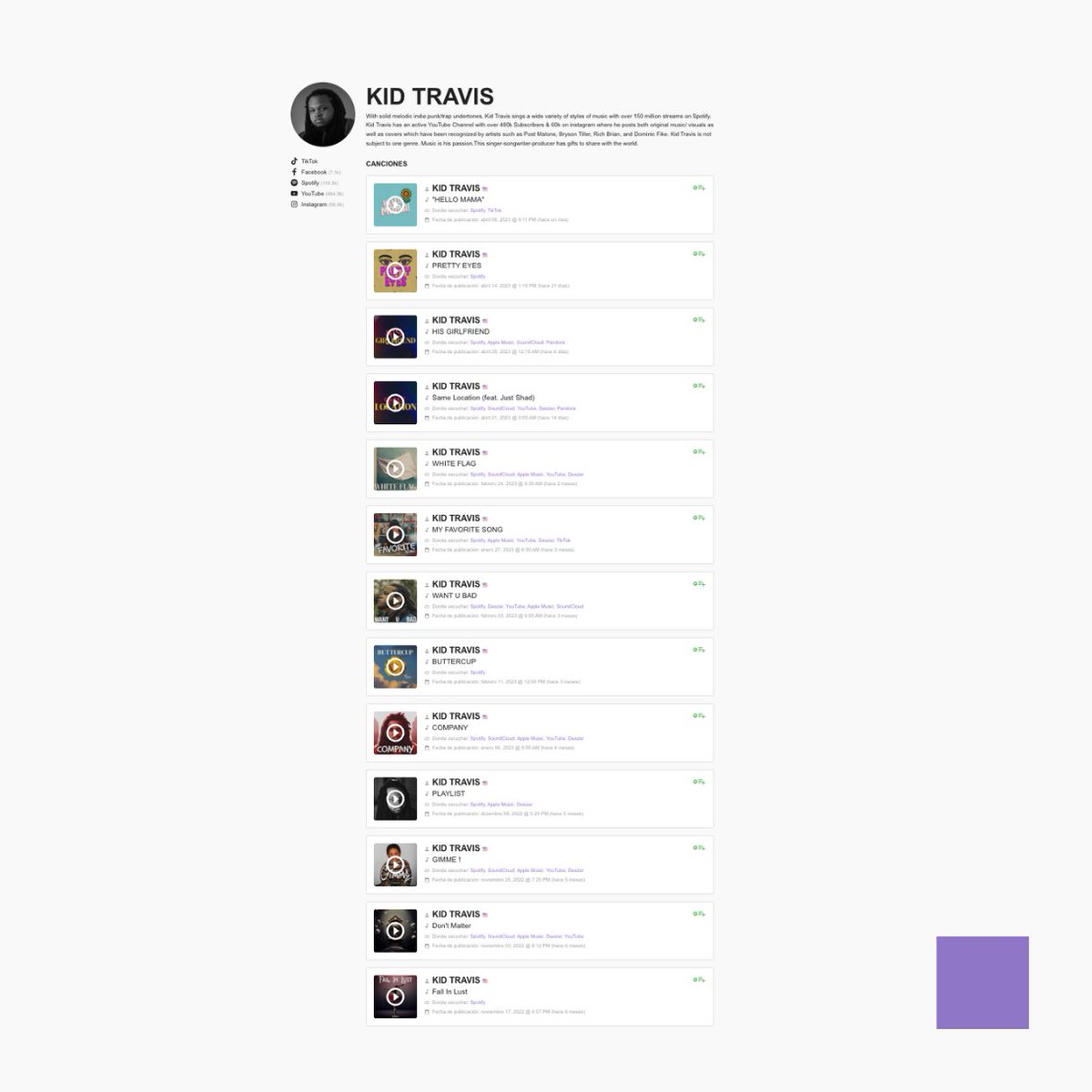 Want to maximize your chances of success on SubmitHub? 🚀 When a new song of yours comes out, upload it with all the "bells and whistles" even if you're not ready to submit it. A curator that liked your past music might feature it without you submitting it! Happens every day 🎵