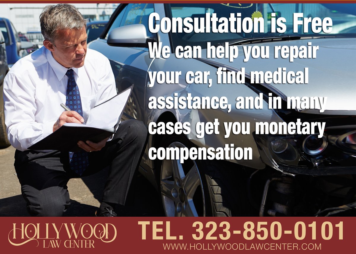 TicketsExpress1's tweet photo. We can help you repair your car, find medical help, and in many cases we get you monetary compensation.

No recovery, no fee policy

Call us for a free consultation
323-850-0101
or visit https://t.co/sBB9D01oOv

Hablamos español https://t.co/WHa8Lue56u