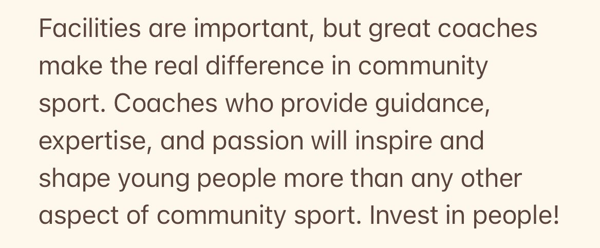 AledJones288's tweet image. The #1 lesson I’ve learned from working in community sport for the past 13 years…#GreatCoaches #CommunitySport #ClubDevelopment #SportForAll
