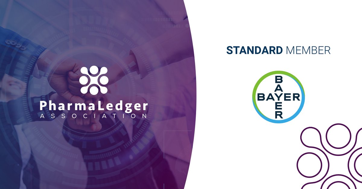 PharmaLedger's tweet image. Continuing our introduction of the members who make up our association, today we recognize Bayer, representing the Standard member class. #MembershipMonday

@BayerPharma #pharmaledger #pharmaledgerassociation