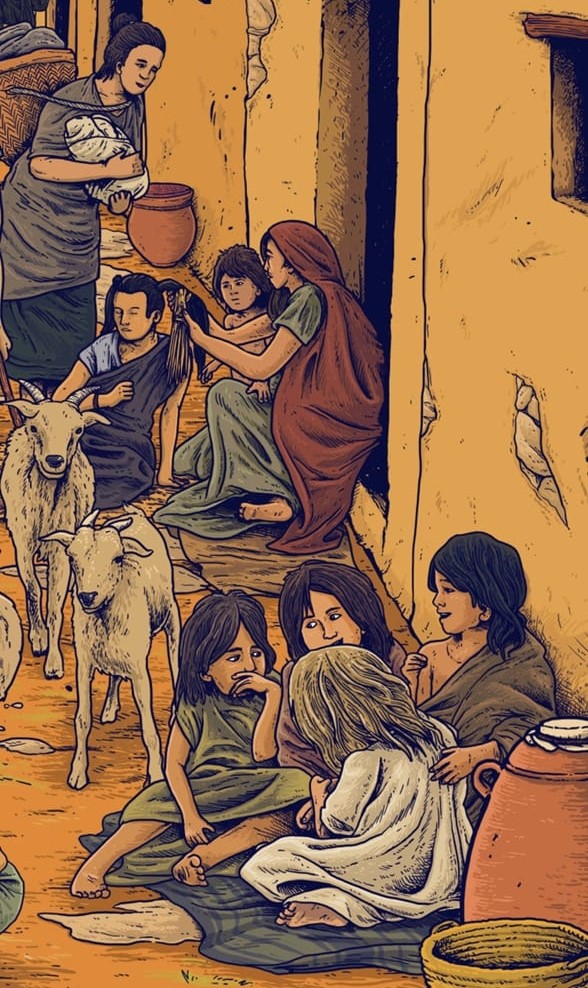 DavidGarRubert's tweet photo. Un llibre sobre la 1a Edat del Ferro on hi trobareu els veritables protagonistes de la història: la gent. Dones, homes, nens, nenes, grans, petits...
#lospoblesdelsrius
#laprimeraedatdelferro
#Ebre #Sénia #Matarranya #Algars #Guadalop #Bergantes
🖼️ Lluís Chavarria (detall) https://t.co/hVWGpFUVZo