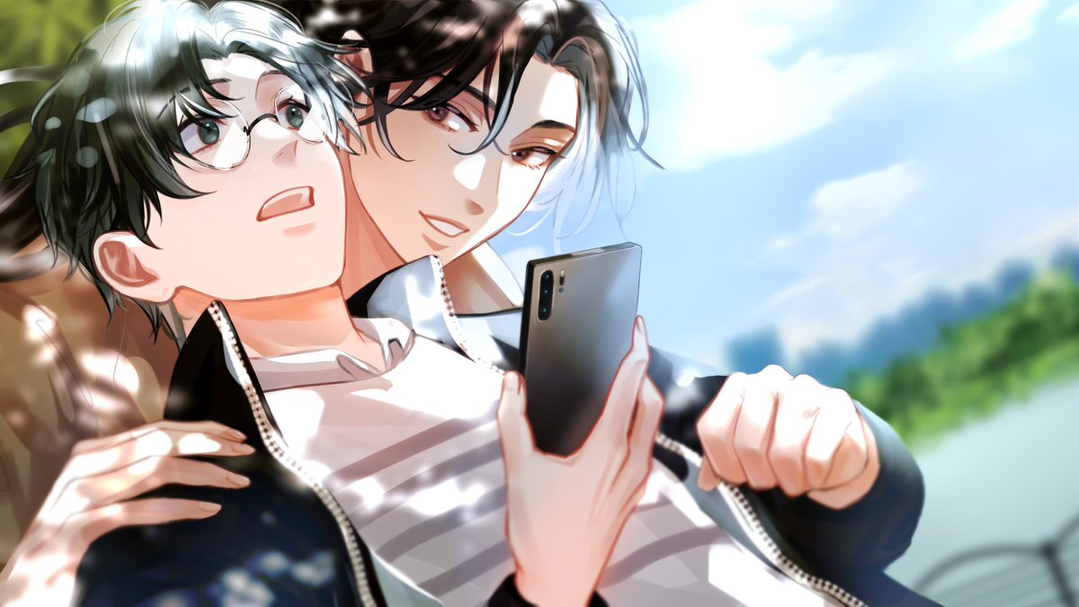 「collaborated with  to bring a bingqiu ca」|crystalのイラスト