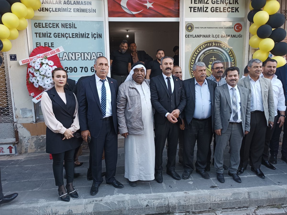 sevketakaslan's tweet photo. Temizlerin hareketi dedik. Bir iken binler olduk. Temiz toplum federasyonu olarak Ceylanpınar ilçe başkanlığımızın açılışını gerçekleştirdik. Katılım sağlayan tüm Ceylanpınar'lı gönüldaşlarımıza selam olsun.
@Mahmut1Demir @MMustafaKacmaz @cpkaymakamligi 
@DodanliMehmet https://t.co/KpPFs5PYSd