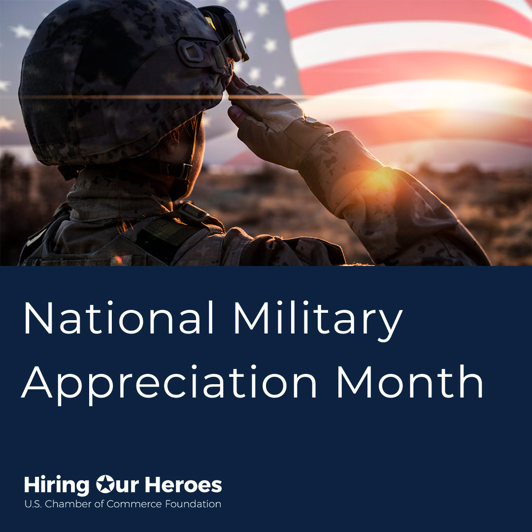 Toasting to those who have served or are currently serving this #NationalMilitaryAppreciationMonth . 🥂  

Thanks for all you do!